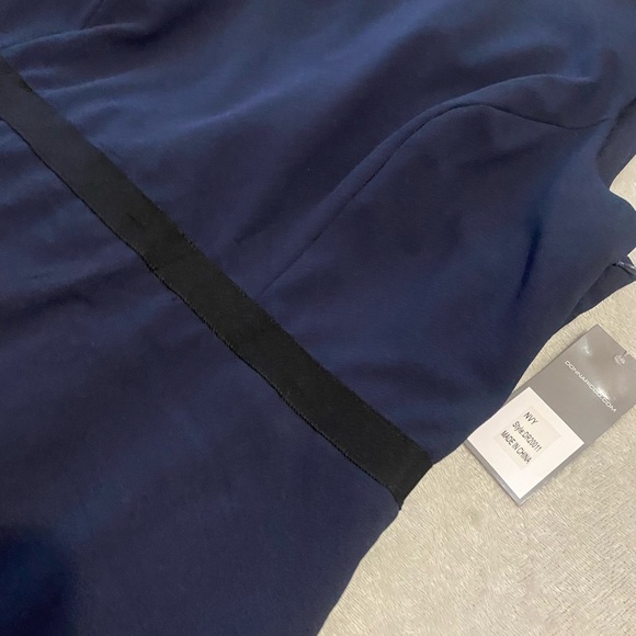 Donna Ricco Blue Backless Maxi Dress - Picture 7 of 13